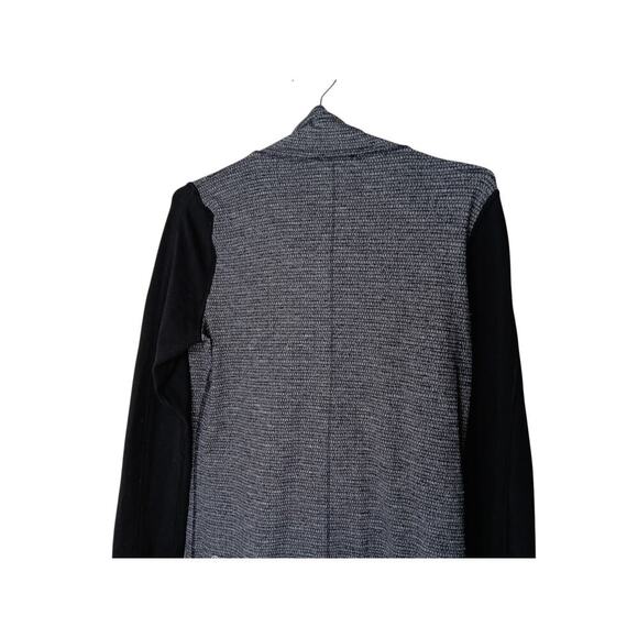 Lululemon Daily Yoga Jacket Coco Pique Black / Black SZ 6 - Picture 11 of 14